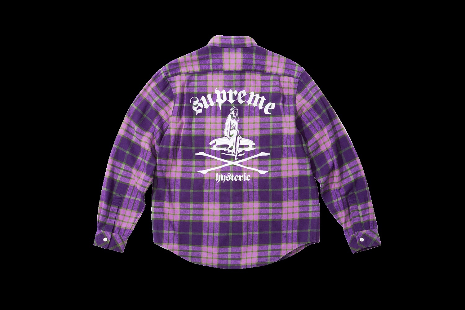 Supreme®/HYSTERIC GLAMOUR Plaid Flannel Shirt view 7